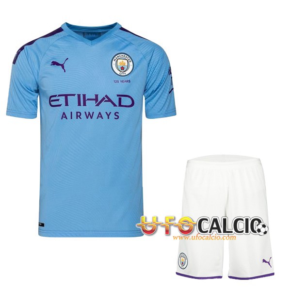 Nuova Kit Maglia Calcio Manchester City Prima 2019 2020