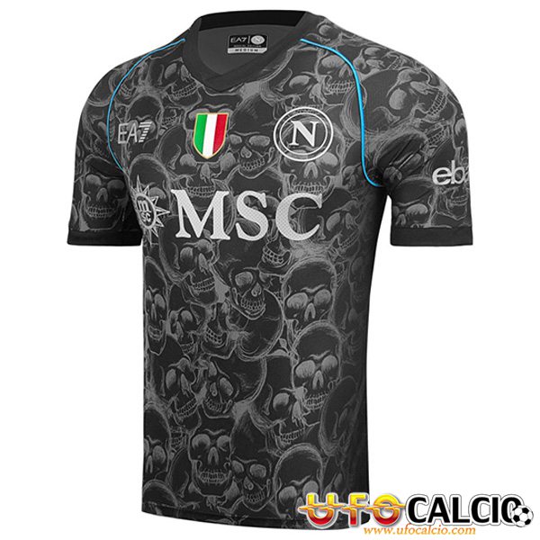 Maglie Calcio SSC Napoli Halloween Edition 2023 2024 Basso Prezzo