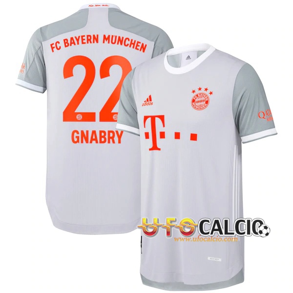 Maglia Calcio Bayern Monaco (Gnabry 22) Seconda 2020-2021