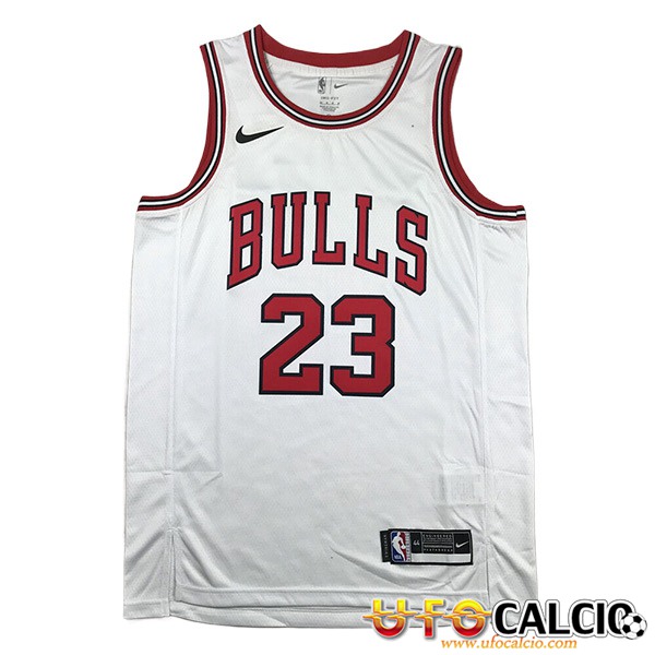 Maglia Chicago Bulls JORDAN 23 2023 24 Bianco 05 A Poco Prezzo Originali