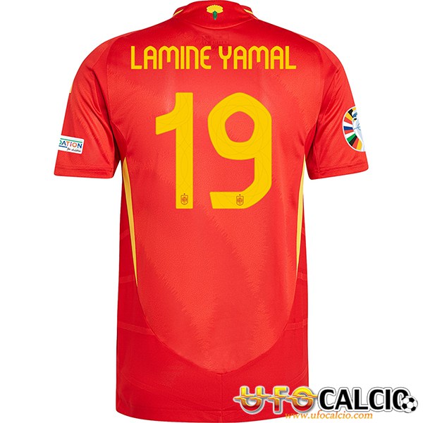 Maglia Nazionale Spagna LAMINE YAMAL 19 2024 2025 Prima A Poco Prezzo Outlet