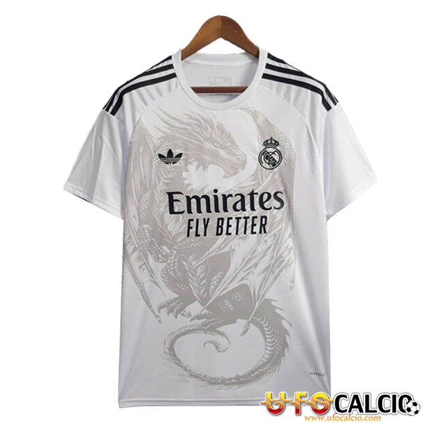 Maglie Calcio Real Madrid Special Edition Bianco 2024/2025 Basso Prezzo